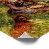 Pierre Renoir - Madame Renoir met hond Poster (Hoek)