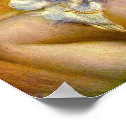 Pierre Renoir - Na het bad Poster (Hoek)