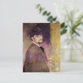 Pierre Renoir-Self-Portrait op de leeftijd van 35 Briefkaart (Staand voorkant)