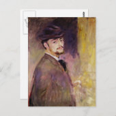 Pierre Renoir-Self-Portrait op de leeftijd van 35 Briefkaart (Voorkant / Achterkant)