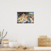Pierre Renoir - The Large Bathers Poster (Keuken)