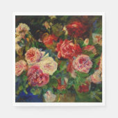 Pierre Renoirs schilderij, Rozen, Servet (Voorkant)