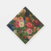 Pierre Renoirs schilderij, Rozen, Servet (Hoek)