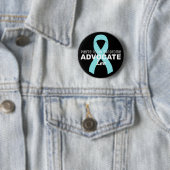 Pierre Robin Syndrome Advocate Lint Zwart Button (In situ)