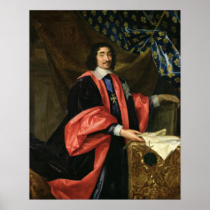 Pierre Seguier Chancellor of France, c.1668 Poster