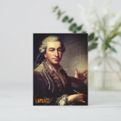 Pierre-Simon Laplace Briefkaart (Staand voorkant)