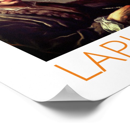 Pierre-Simon Laplace Poster (Hoek)