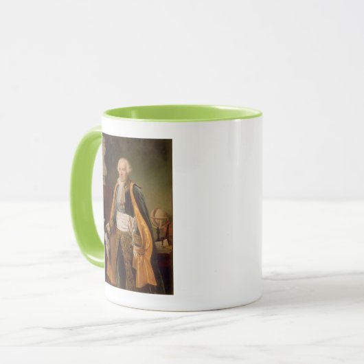 Pierre-Simon, marquis de Laplace Mok (Voorkant links)