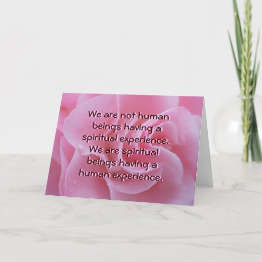 Pierre Teilhard de Chardin Kaart (Voorkant)