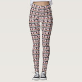 Pierre the Pig University of Arkansas Razorbacks Leggings (Voorkant)