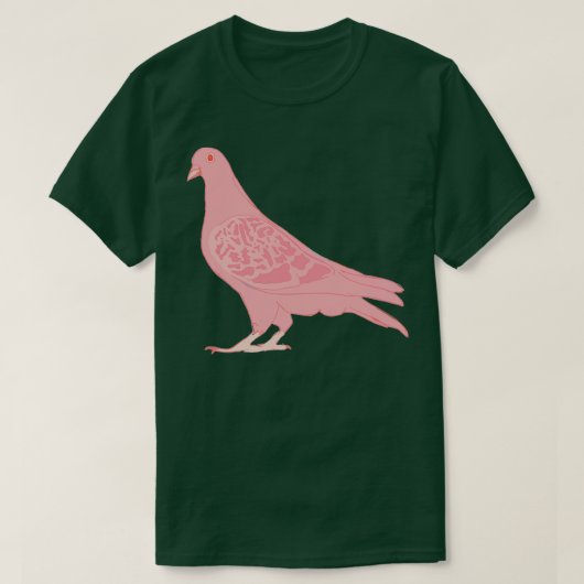 Pierre the Pink Pigeon 2 T-shirt (Design voorkant)