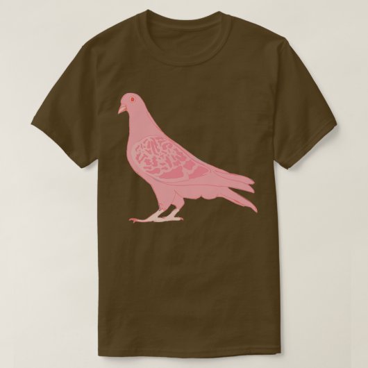 Pierre the Pink Pigeon T-shirt (Design voorkant)