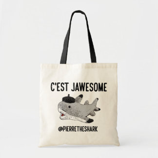 Pierre The Shark Canvas tas