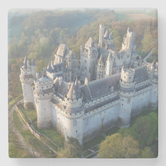 Pierrefonds Castle Stenen Onderzetter (Voorkant)