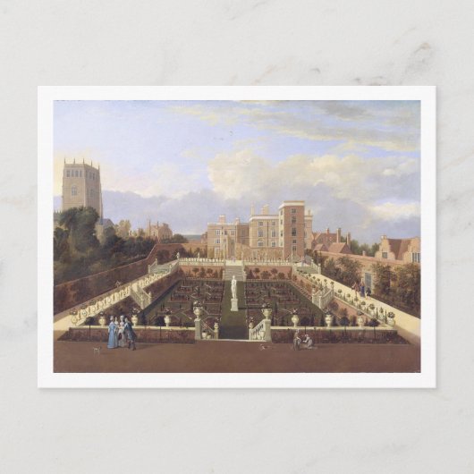 Pierrepont House, Nottingham, c.1708-13 (olie op c Briefkaart (Voorkant)