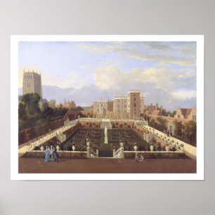 Pierrepont House, Nottingham, c.1708-13 (olie op c Poster