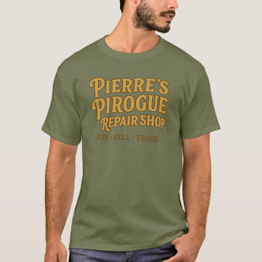 Pierre's Pirogue Repair Shop - T-shirt (Voorkant)