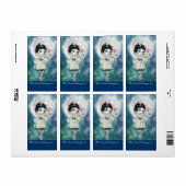 Pierrette onder de Icy Moon Bookplaten Labels (Full Sheet)