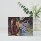 Pierrot, 1913 briefkaart (Staand voorkant)