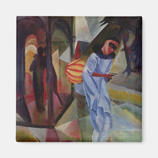 Pierrot, 1913 magneet (Voorkant)