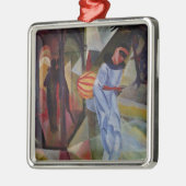 Pierrot, 1913 metalen ornament (Links)