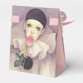 Pierrot 1980s gunstdoos bedankdoosjes (Achterkant)