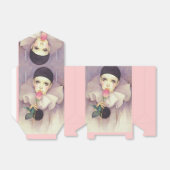 Pierrot 1980s gunstdoos bedankdoosjes (Uitgevouwen)