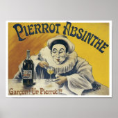 Pierrot Absinthe Poster (Voorkant)