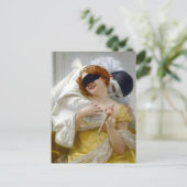 Pierrot and Columbine - Guillaume Seignac Briefkaart (Staand voorkant)