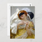Pierrot and Columbine - Guillaume Seignac Briefkaart (Voorkant / Achterkant)