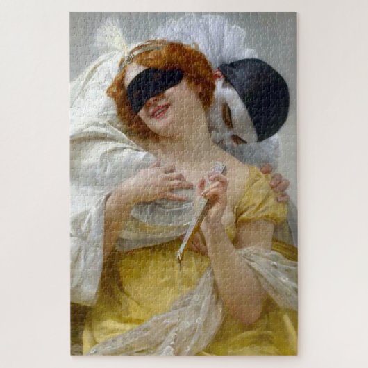 Pierrot and Columbine - Guillaume Seignac Legpuzzel (Verticaal)