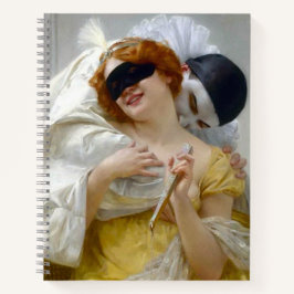 Pierrot and Columbine - Guillaume Seignac Notitieboek