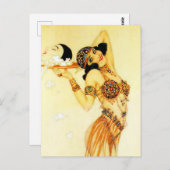 "Pierrot and Salome" by Raphael Kirchner Briefkaart (Voorkant / Achterkant)