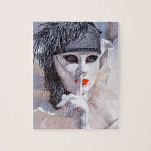 Pierrot at the Annecy venetian carnival, Frankrijk Legpuzzel