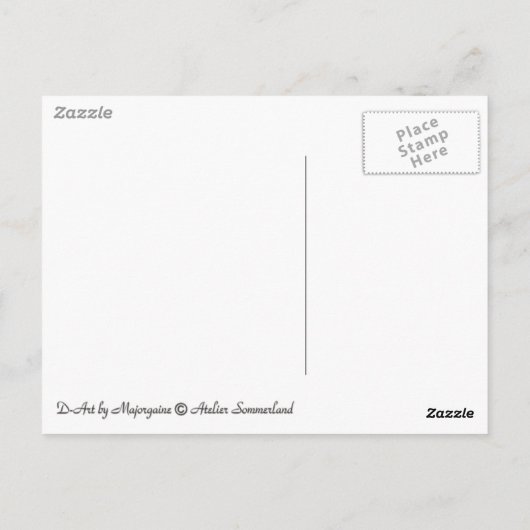 Pierrot Briefkaart (Achterkant)