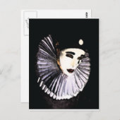 Pierrot Briefkaart (Voorkant / Achterkant)