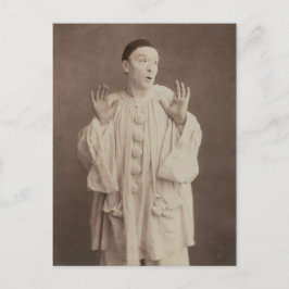 Pierrot Clown Briefkaart