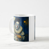 Pierrot Clown Koffiemok (Voorkant links)