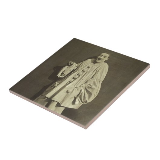 Pierrot Clown Tegeltje (Zijkant)