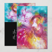 PIERROT EN ARLECCHINA AANKONDIGING (Voorkant / Achterkant)