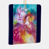 PIERROT EN ARLECCHINA / DERDE MASKER KERAMISCH ORNAMENT (Rechts)