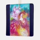 PIERROT EN ARLECCHINA / DERDE MASKER KERAMISCH ORNAMENT (Links)