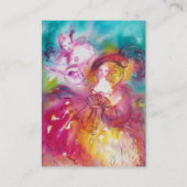 PIERROT EN ARLECCHINA/Muziek, Decor, theaterarties Visitekaartje (Achterkant)