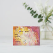 PIERROT EN ARLECCHINA/Muziek, Decor, theaterarties Visitekaartje (Staand voorkant)