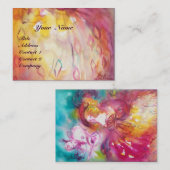 PIERROT EN ARLECCHINA/Muziek, Decor, theaterarties Visitekaartje (Voorkant / Achterkant)