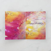 PIERROT EN ARLECCHINA Romantic Birthday Kaart (Binnen)