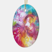 PIERROT EN ARLECCHINA / RONDO IN LAGOON KERAMISCH ORNAMENT (Links)