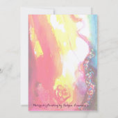 PIERROT EN ARLECCHINA Venetiaans Carnaval, (Achterkant)