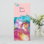 PIERROT EN ARLECCHINA Venetiaans Carnaval, Kaart (Staand voorkant)