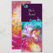 PIERROT EN ARLECCHINA Venetiaans Carnaval, Kaart (Voorkant / Achterkant)